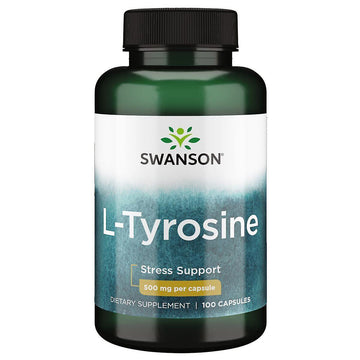 L-TYROSINE 500MG 100 CAPS SWANSON - Tongkatbutiken.se