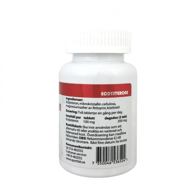 Ecdysterone Sportlab 60 kapslar - Tongkatbutiken.se