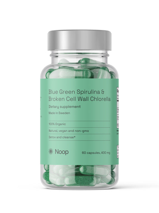 Spirulina & Chlorella, Sjöalger Noop - Tongkatbutiken.se