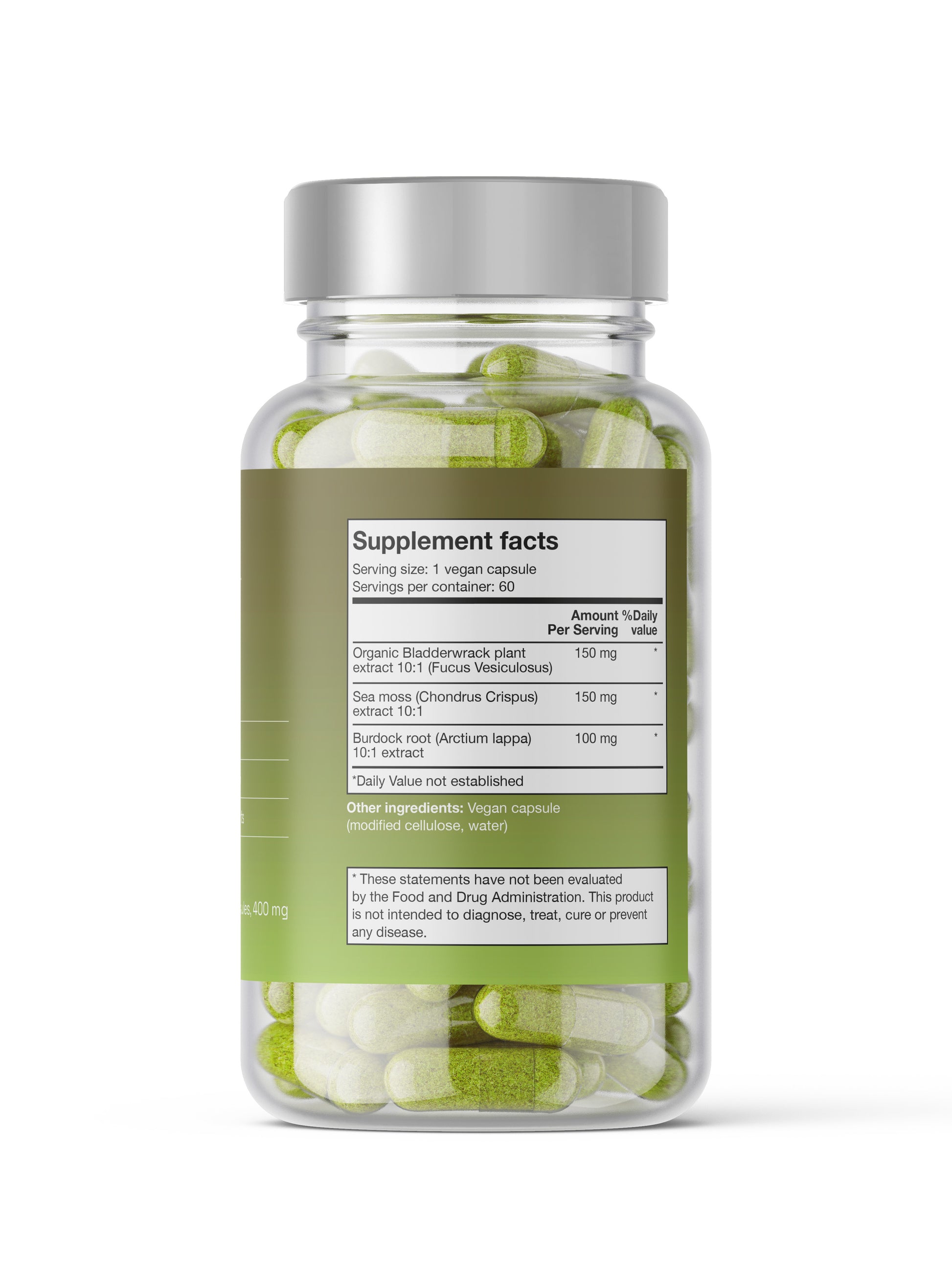 Irish moss, Bladderwrack & Burdock Root Noop - Tongkatbutiken.se