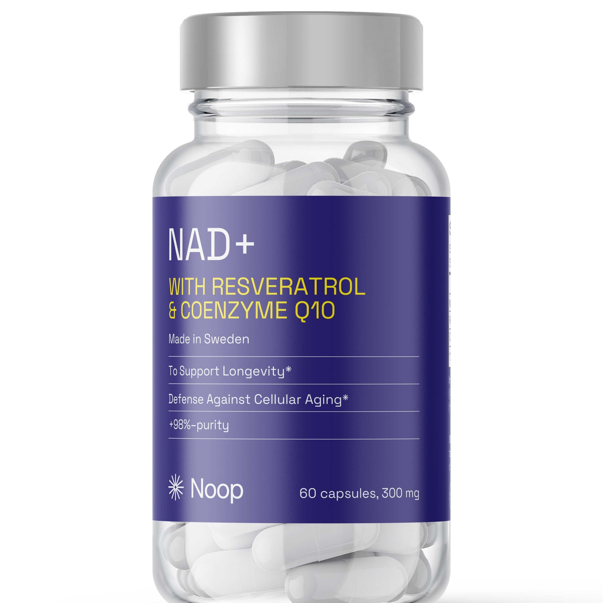 NAD+ Complex Met Resveratrol & CoQ10 Noop