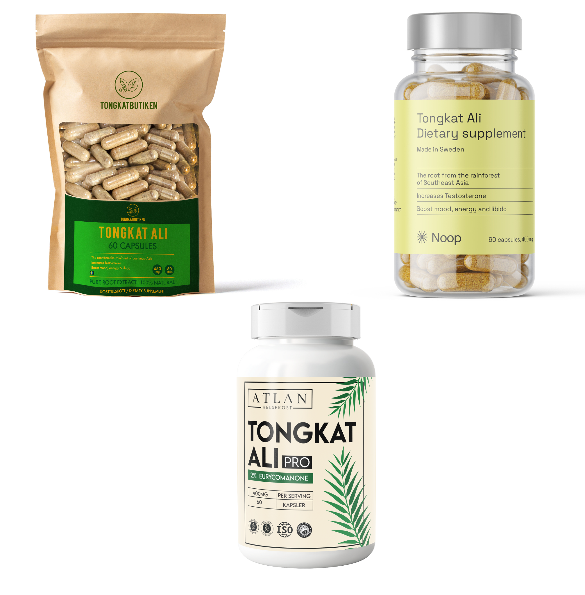 Tongkat Ali Driedubbel pakket