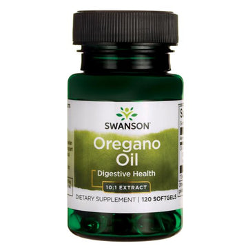 Oregano Oil 10:1 Extract, 150mg - 120 softgels Swanson - Tongkatbutiken.se