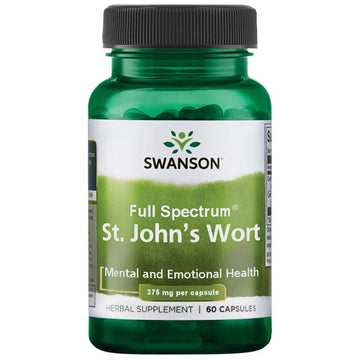 St. John's Wort, Johannesört 60 kapslar Swanson - Tongkatbutiken.se