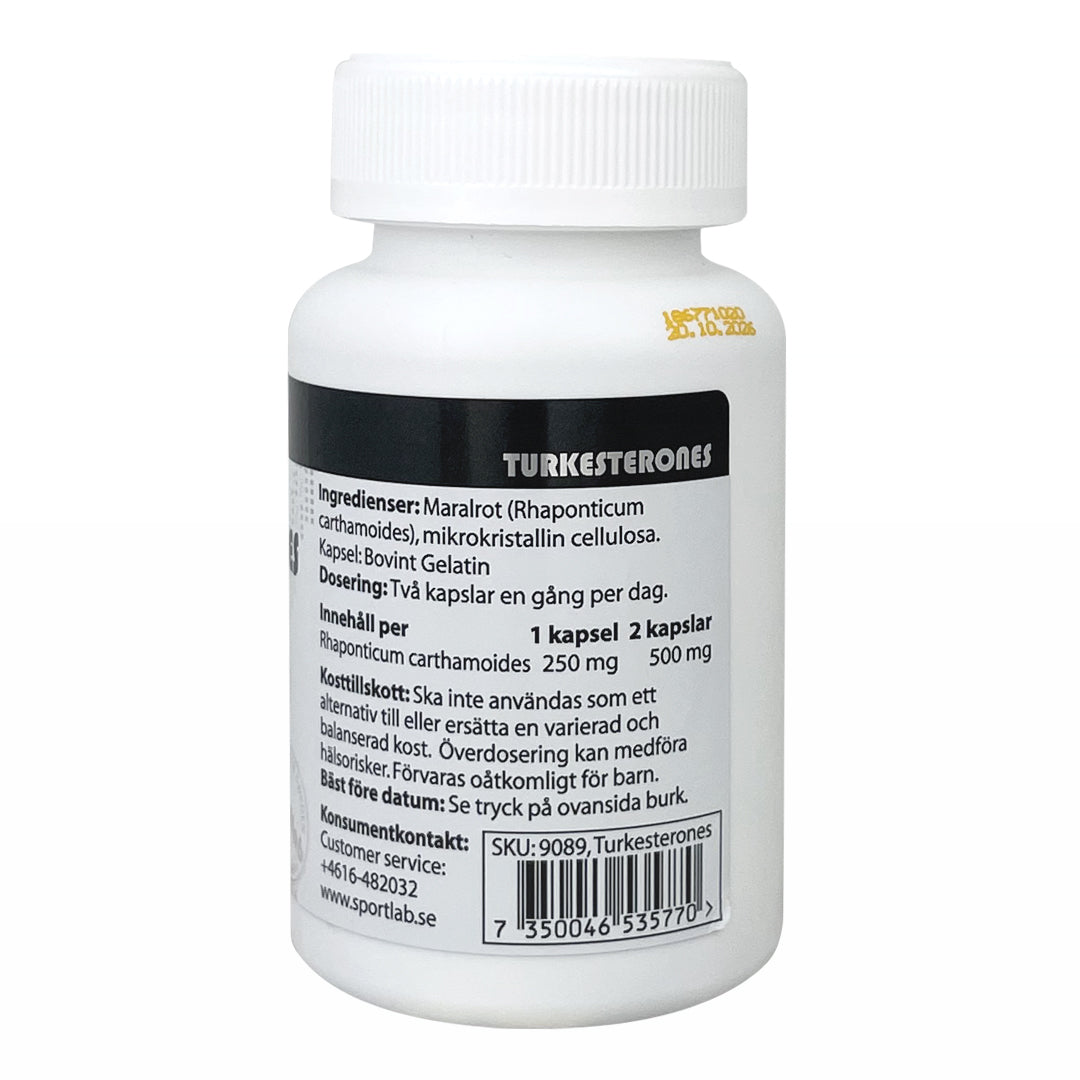 Turkesterone Sportlab 60 kapslar - Tongkatbutiken.se