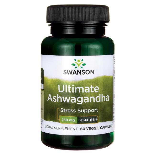 Ashwagandha Ultimate - KSM-66 - 250mg - 60 caps Swanson