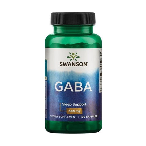 GABA 500 MG 100 CAPSULES SWANSON - Tongkatbutiken.se
