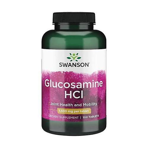 GLUCOSAMINE 1500MG 100 TABLETS SWANSON - Tongkatbutiken.se
