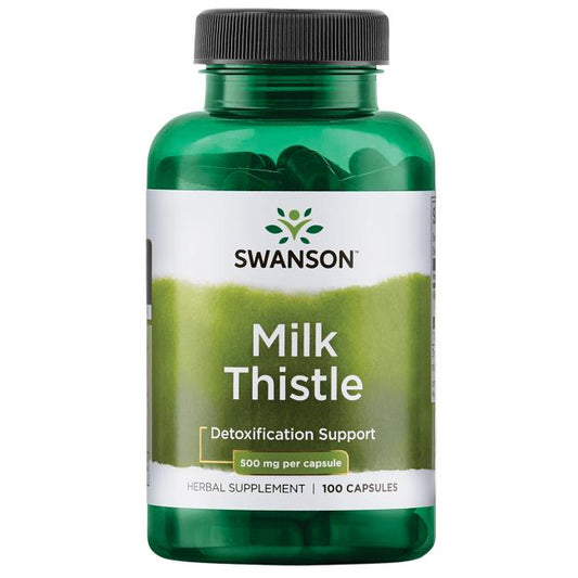 Swanson - Milk Thistle, 500mg - 100 caps - Tongkatbutiken.se