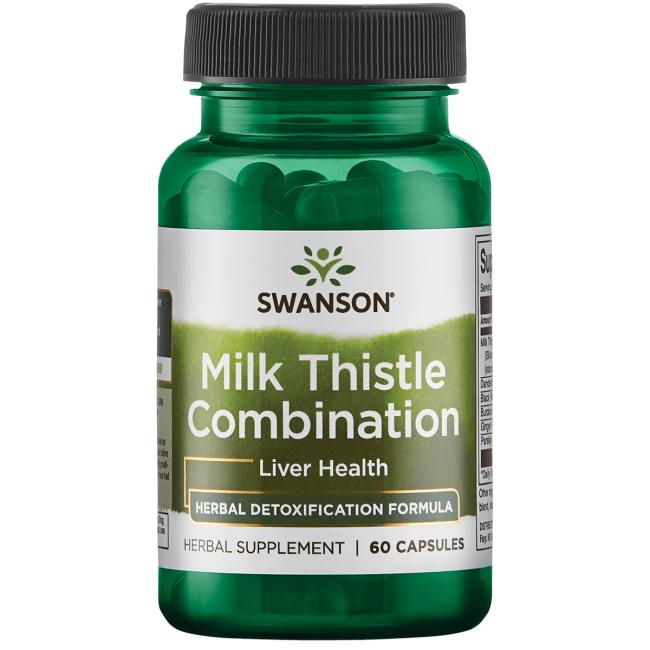 Mariadistel (Milk Thistle) Combinatie 60 Capsules Swanson