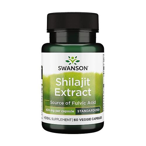 Swanson Shilajit Extract, 400 mg, 60 caps Swanson - Tongkatbutiken.se