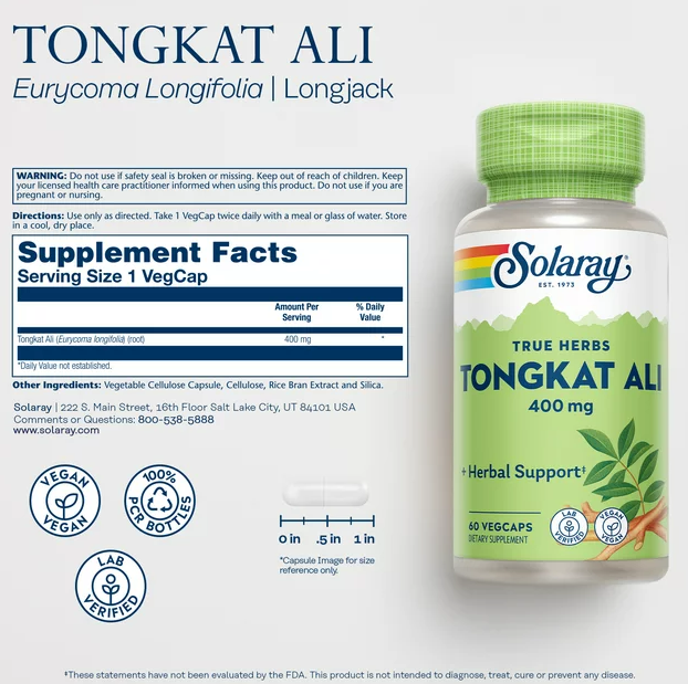 Tongkat Ali Solaray - Tongkatbutiken.se