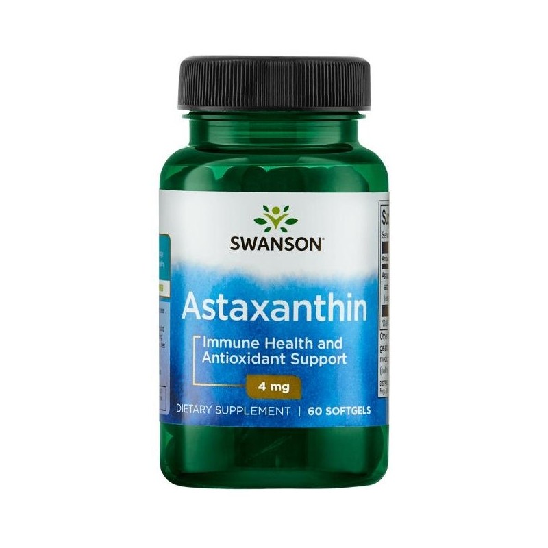 Swanson Astaxanthin 4mg Softgels - Tongkatbutiken.se