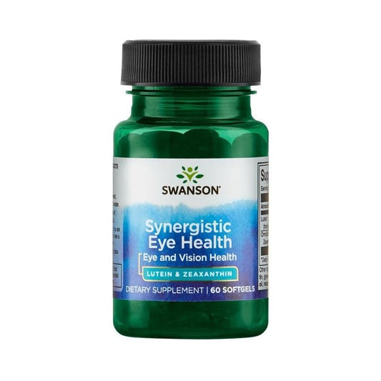 Lutein & Zeaxanthin, Synergistic Eye Health 60 Softgels Swanson - Tongkatbutiken.se