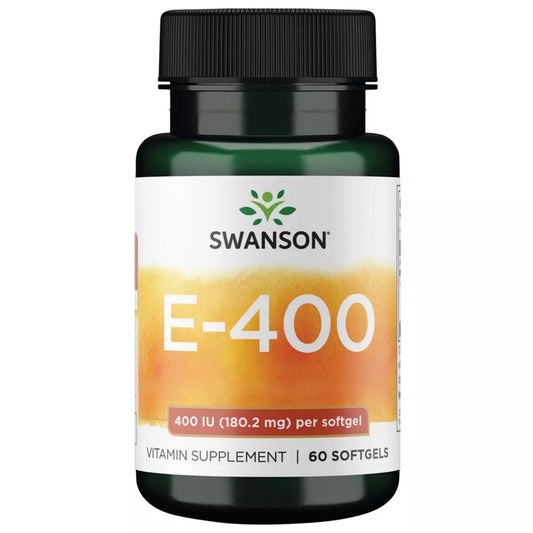 Vitamin E 400 IU 60 SOFTGELS SWANSON - Tongkatbutiken.se